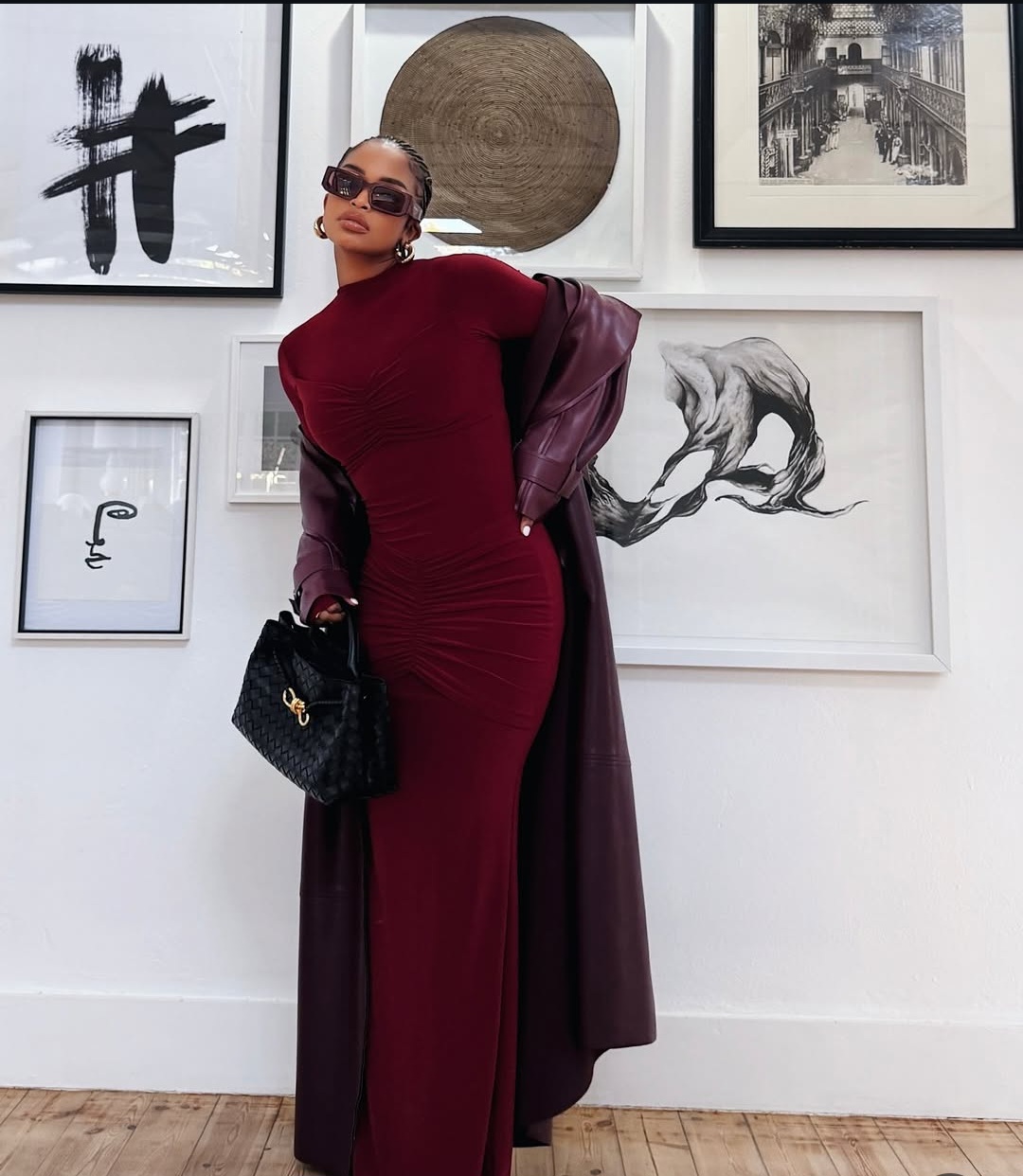 Ayanda Thabethe showcases a series of luxury fashion looks