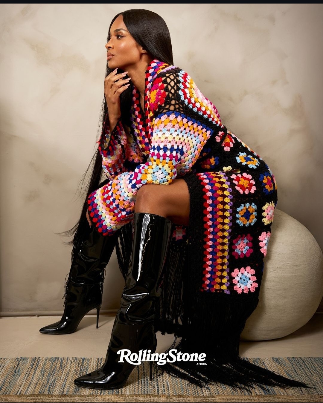 Ciara poses powerfully